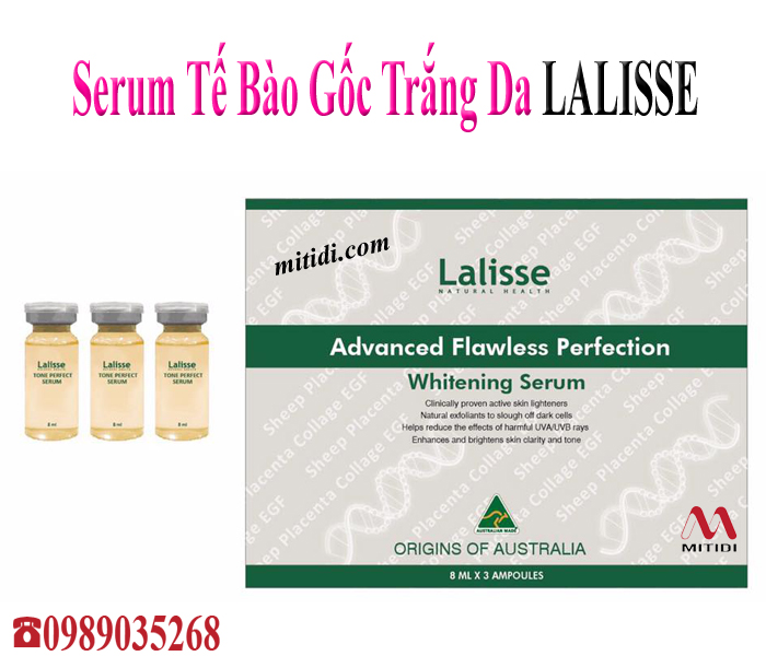 Serum t b o g c Lalisse Advanced Flawless Perfection Whitening